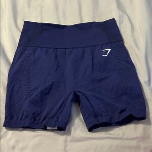 Gymshark Deep Blue Women's Athletic Shorts